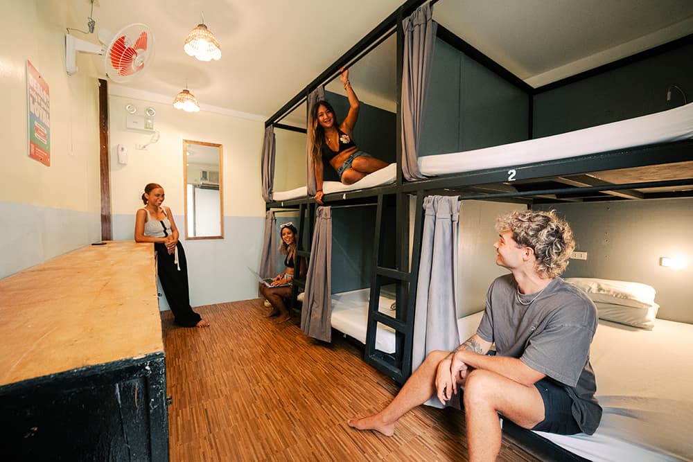 Standard 6-Bed Female Dorm