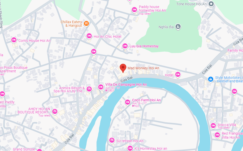 Map showing 250 Cửa Đại, Cẩm Châu, Hội An, Quảng Nam 51000, Vietnam